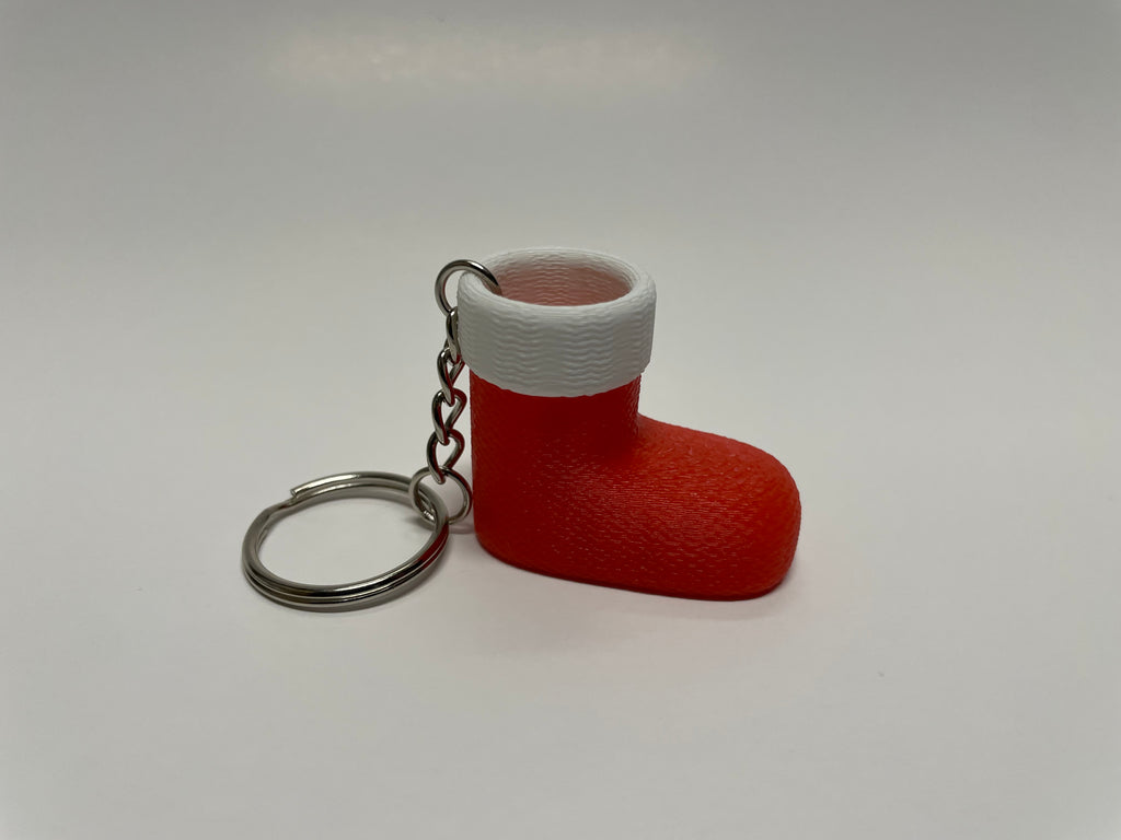 50x Santa Boot Keychains