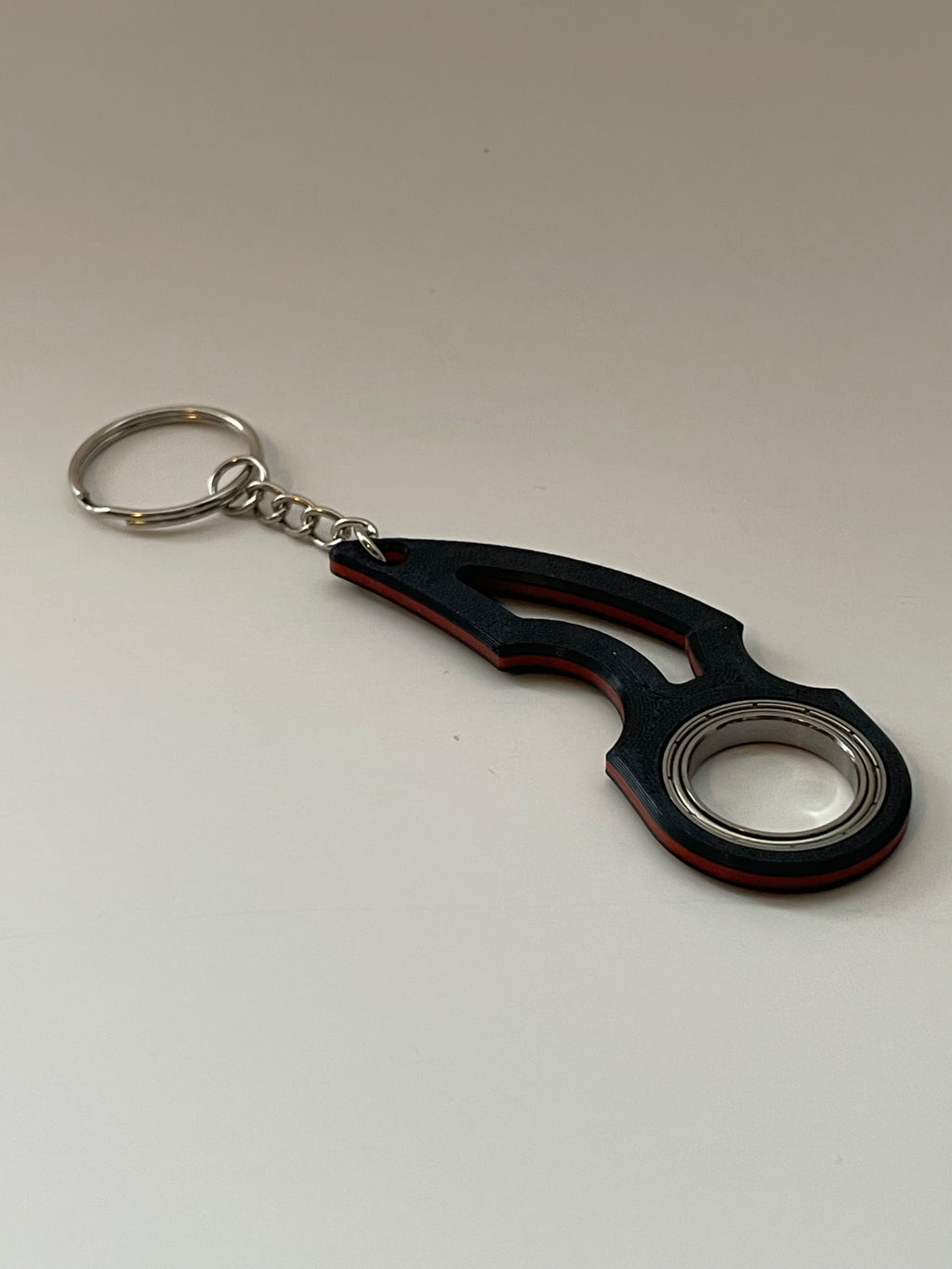 Real Spinning Ninja Keychain with metal Bearing.