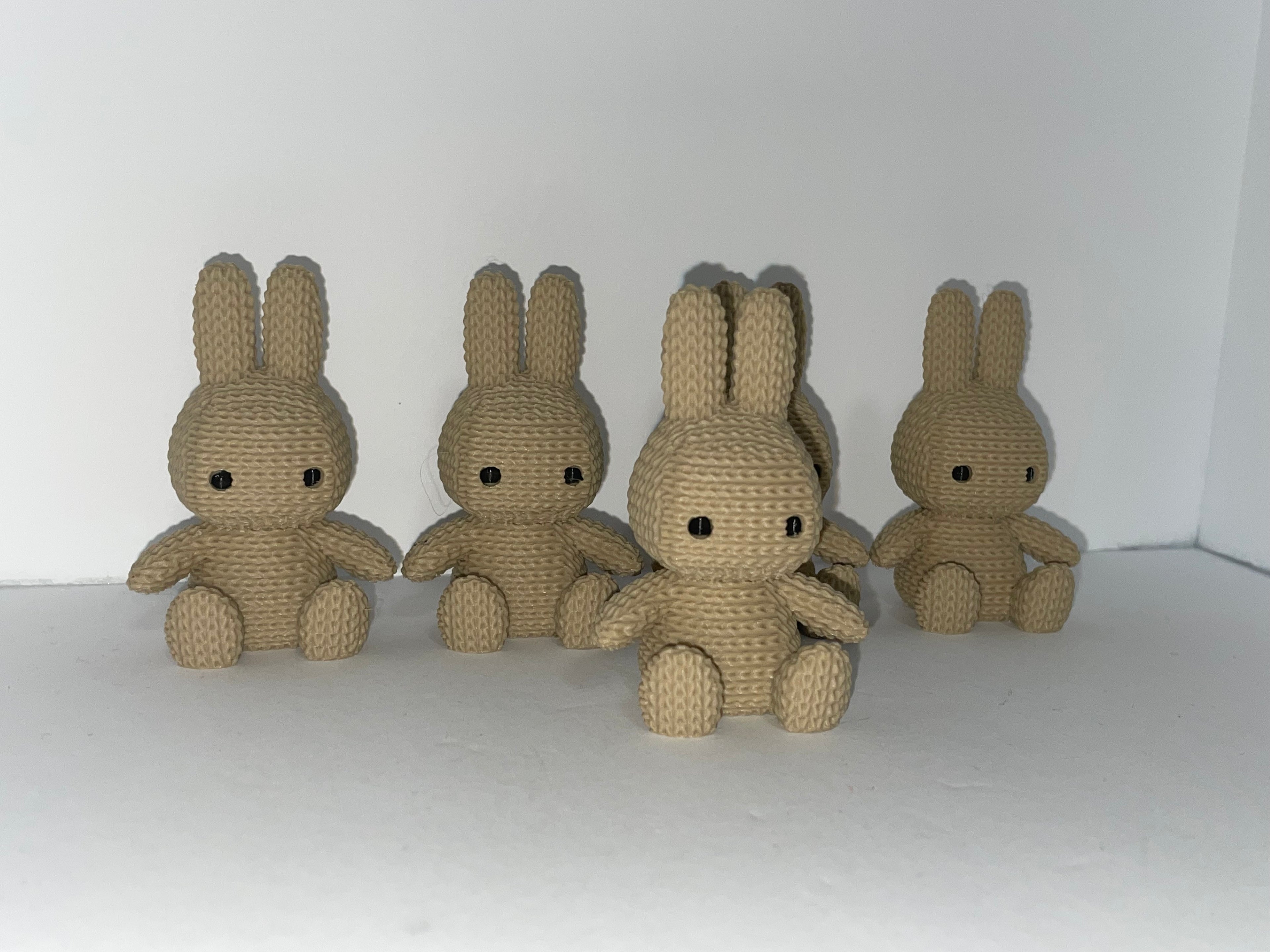 50x Stich Knit Look Easter Bunny Fidget Wholesale