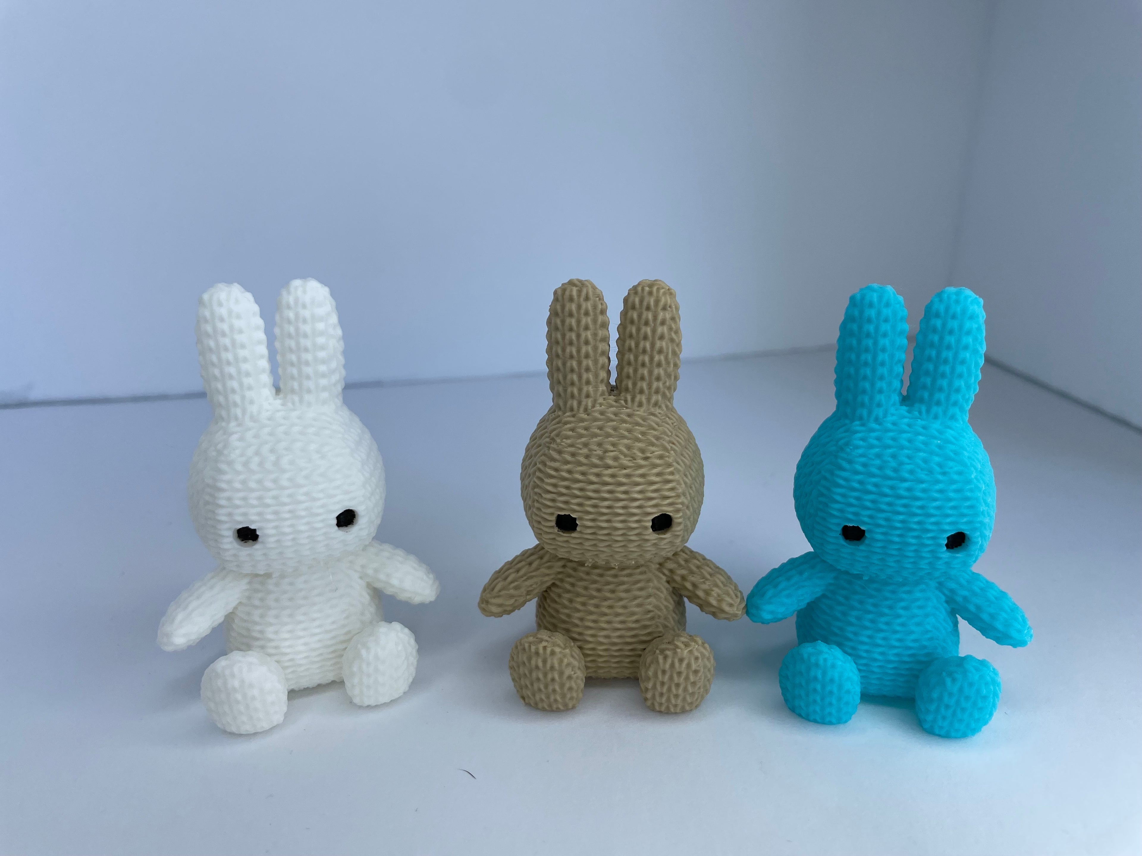 50x Stich Knit Look Easter Bunny Fidget Wholesale