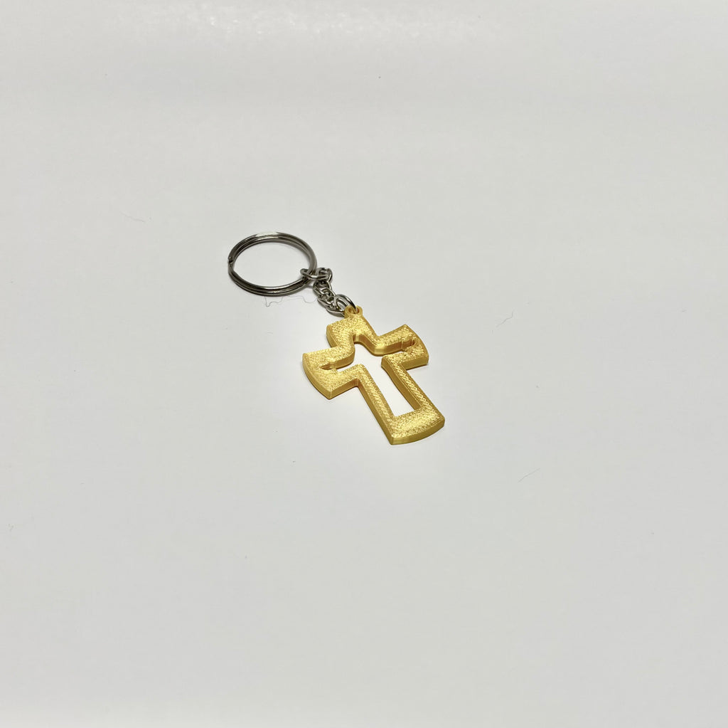 50x Christian Catholic Cross Keychains
