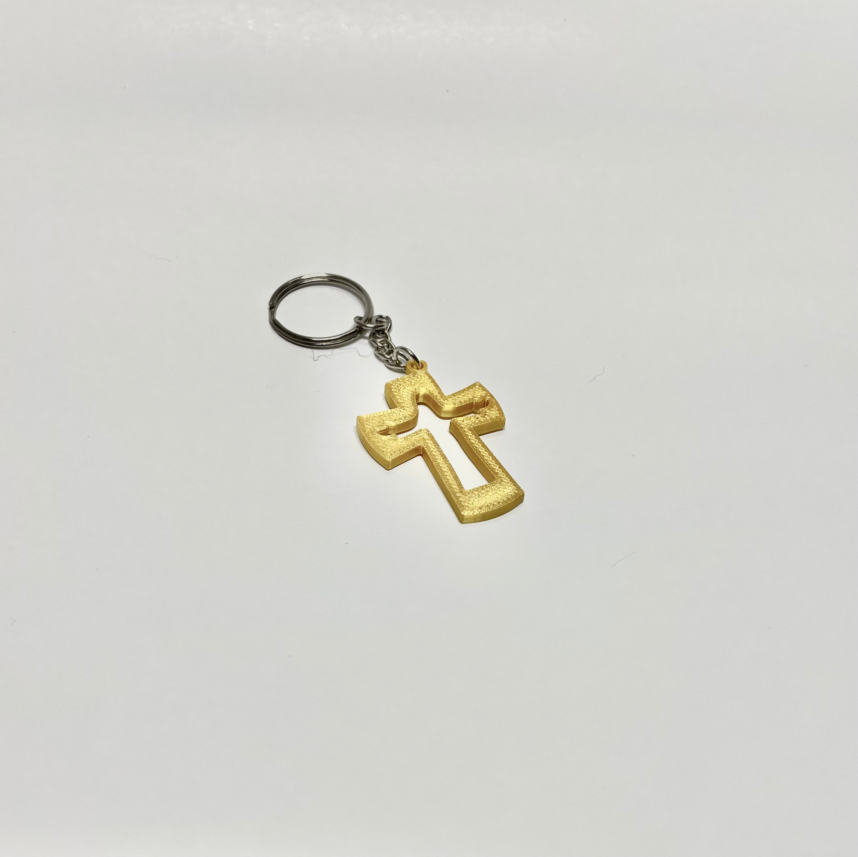 50x Christian Catholic Cross Keychains