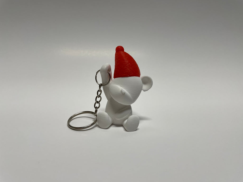 50x Santa Bear Keychain