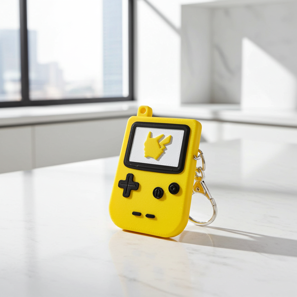 50x Poke Gameboy Keychain Fidget