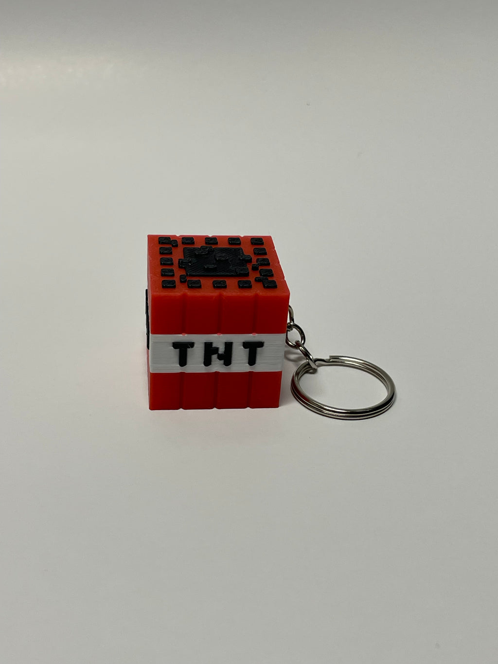 50x Minecraft Inspired TNT Kids Keychain
