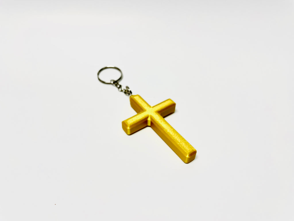 50x Heavy Duty Christian Cross Keychains