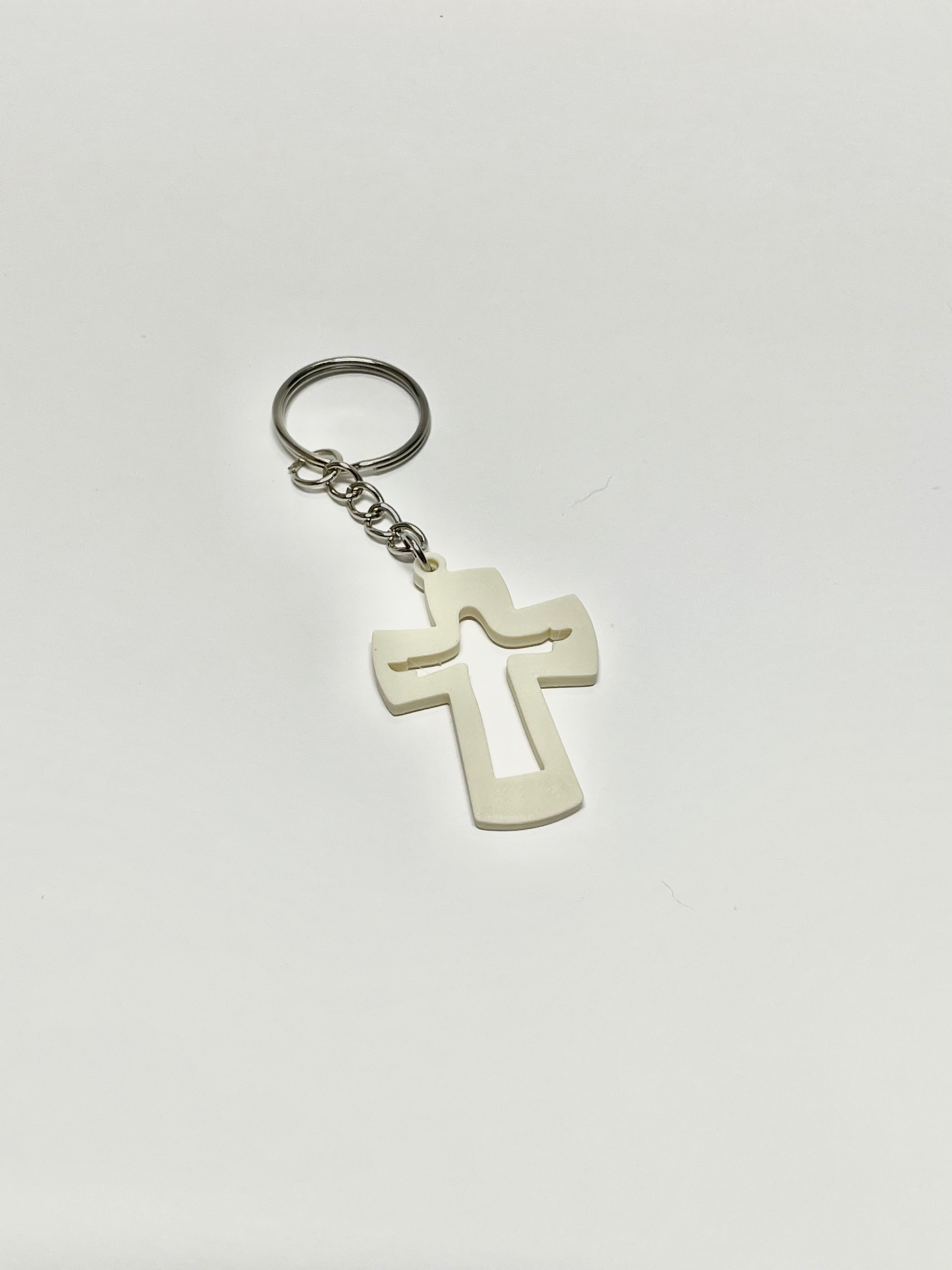 50x Christian Catholic Cross Keychains