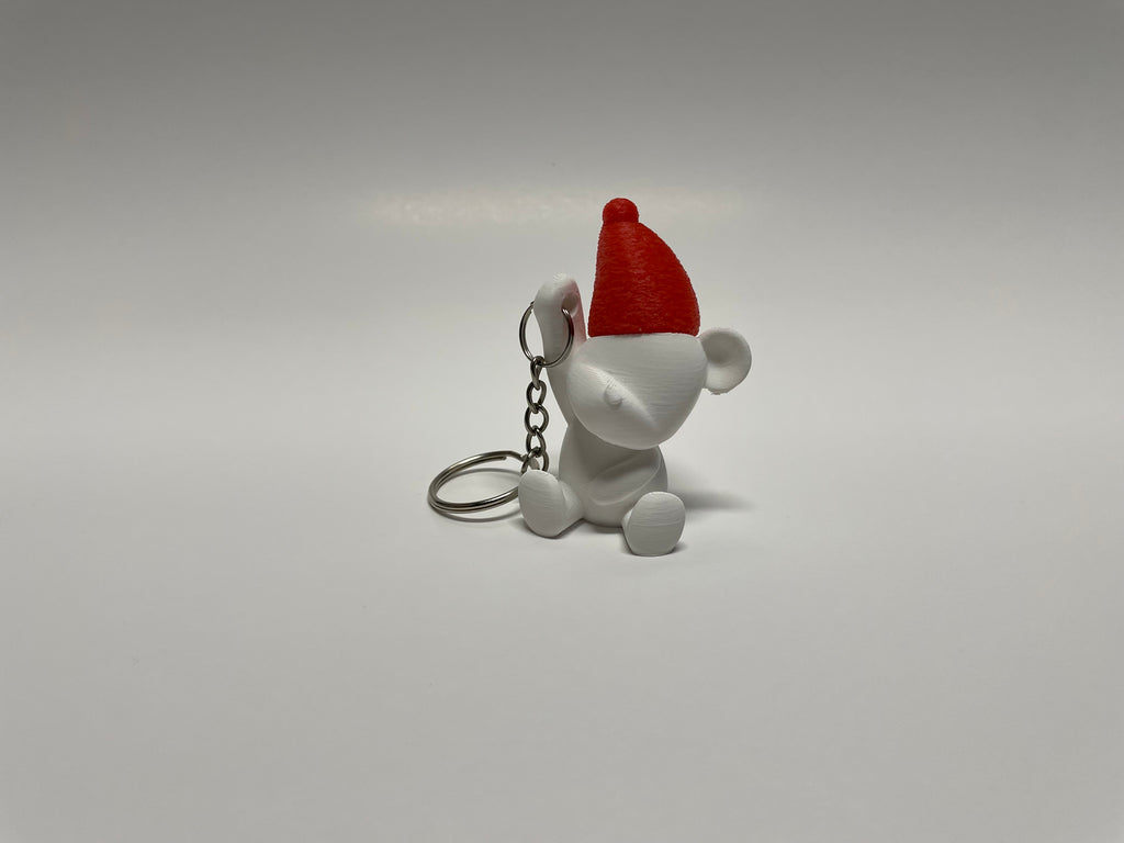 50x Santa Bear Keychain
